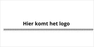 Hier komt het logo