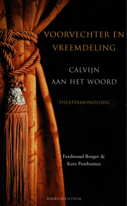 Voorvechter en vreemdeling - Ferdinand Borger - Kees Postumus - Uitgeverij Boekencentrum - voorkant